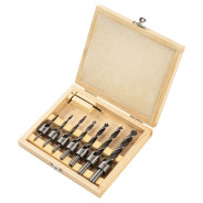 Набор сверл зенкеров по дереву, 3-10 мм, 7 шт   DENZEL 704272