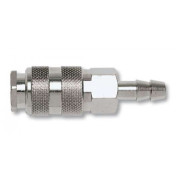 Быстросъёмное соединение с клапаном ёлочка 10  мм.  GAV GV-1182