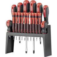 Набор отверток Fusion на подвесной полке 18 шт., CrV  Matrix 11452