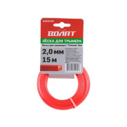 Леска ф 2.0 mm х 15 м квадратное сечение  ВОЛАТ 51010-02