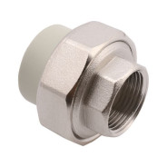 Американка ПП вн. 32х1", сер.  FV Plast AA236032001