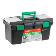 Ящик для инструмента пластмассовый 41х22х19.5 см (16") с лотком  ...ВОЛАТ 20236