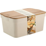 Хлебница с деревянной крышкой, 7.5 л., Rosemary, 325х214х145 mm  SUGAR&SPICE SE106412996