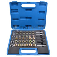 Набор метчиков и пробок для восстановления резьбы маслосливных отверстий 64пр.(М13х1.25, М13х1.5, М1...Rock FORCE RF-964G2