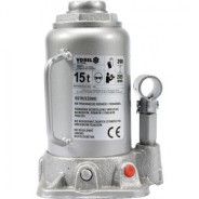 Домкрат гидравлический "Бутылочный" 15т 205-390mm  VOREL 80072