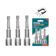 Торцевая магнитная насадка 10x65 мм   (3 шт)TOTAL TAC271031