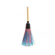 Метла для уборки улиц п/п круглая 5-кольцевая с черенком...ЧистоОпт 