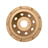 Алмазная чашка 115х22.2 mm однорядная "Эконом" (груб. шлиф., для УШМ 115 mm) (для быстрого...MAKITA D-60676