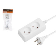 Удлинитель 5м (2 роз., 2.2кВт, б/з, ПВС 2х0.75)  ЮПИТЕР JP8101-27