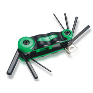 Набор ключей шестигр. 2-8мм 7шт длинн. () TOPTUL Toptul AGFB0701