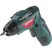 Отвертка аккумуляторная  3.6В, 4Нм, ACD3.6A с набором битHammer 653290