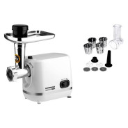 Мясорубка электрическая (1800 Вт, решетка 3/5/7 mm, реверс, овощерезка, терка для драников)  ...NORMANN AMG-553