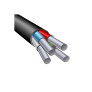 Кабель АВВГ 4х4 (бухта 255м) Ч (черный, ГОСТ 16442-80)  ПОИСК-1 1712875024805