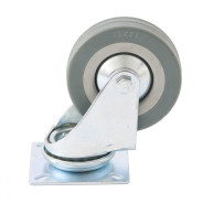 Колесо поворотное, диаметр 50 мм, крепление  платформенное  ...Сибртех 68713