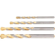 Набор сверл по бетону Golden Line 5 - 6 - 8 - 10мм  Matrix 70825