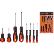 Набор отверток 8шт (SL6x100,6x38,3x50,2x50 PH2x100,2x38,0x50,000x50) MASTER () (двухкомп. рукоятка A...STARTUL ST3093-8