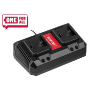 Зарядное устройство FC 2120-2 ALL1 (18В, 4.0А + 4.0A, 2 слота, быстрая зарядка)  ...WORTEX 329183