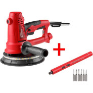 Шлифмашина для стен и потолков DG 1875 в кор. + АКЦИЯ (В ПОДАРОК 1323397 Отвертка электрическая CSD ...WORTEX DG187500004A1