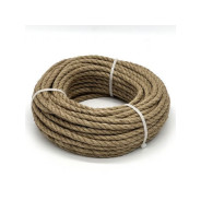 Веревка джутовая 6 мм 20 м  STARFIX SMP-45266-20