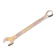 Ключ комбинированный, 17 mm, желтый цинк  Сибртех 14982