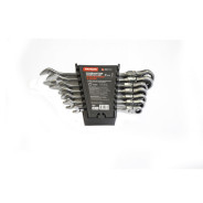 Набор ключей комбинированных трещоточных с шарниром 7 пр. (8 - 19 мм.)  ...Patron P-51072F