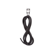 Трубa автомобильная гофрированная ПП d9.8 mm, разрезная, (бухта 5 м/уп.)  ...REXANT 15-1005