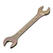 Ключ рожковый, 12 х 13 mm, желтый цинк  Сибртех 14305