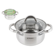 Кастрюля из нержавеющей стали, 2.4 л, ф18x10.5 см, STARCOOK  PERFECTO LINEA 50-518105