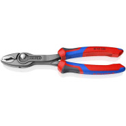 Клещи захватные TwinGrip,  4 - 22 мм,  L-200 мм, чернённые, 2-комп. рукоятки   ...KNIPEX 8202200