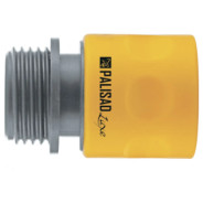 Соединитель пластмассовый быстросъемный, внеш. резьба 3/4", однокомпонентный, LUXE PALISAD ...PALISAD HOME 66263