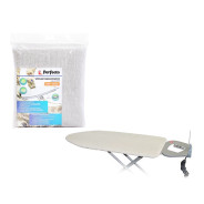 Чехол для гладильной доски, серия , (лен с подложкой), 1200х420 mm  ...PERFECTO LINEA 42-007053