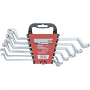 Набор ключей накидных, 6–17 mm, CR-V, 6 шт., полированный хром  ...Matrix 15331