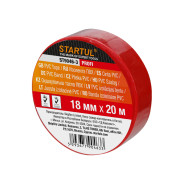 Изолента ПВХ 18mmх20м красная PROFI (130 мкм)  STARTUL ST9046-3