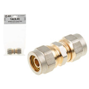 Муфта шт.-шт.16x16 mm  AV Engineering AVE309005