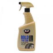 Очиститель шин и пластика  700мл  K2 Bold