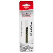 Сверло по металлу HSS-Co 2.5х30x57 мм (3 шт.)  ELITECH 188227