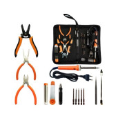 Паяльник электрический с набором инструментов и аксессуаров 14 пр.  ...Forsage F-8272-14