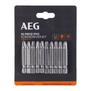Набор бит РН3, 50 мм AEG ASDPH35010 (10 шт)AEG Powertools 4932479514