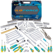 Набор инструментов 142пр.1/4",3/8",1/2"  ILOforce IF-41421-5