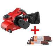 Ленточная шлифмашина SB 7590 AE в коробке+АКЦИЯ Шлифленты в подарок (шлифлента 75х533 мм. Р60 бескон...WORTEX SB7590AE01321А1