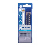 Сверла по бетону и камню 5-6-8-10mm "MAX 4", 4 режущие кромки, набор 4пр.  ...Krino 3073201