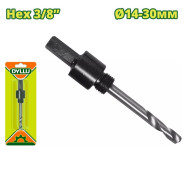 Хвостовик для коронок со сверлом 3/8 "  DYLLU DTJG1401