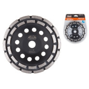 Алмазная чашка 180mm бетон двурядная  GEPARD GP0808-180