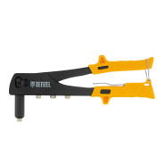 Заклепочник ручной, 255 мм, заклепки 2.4-3.2-4.0-4.8 мм  DENZEL 40440