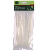 Хомуты, 160 х 2.5 мм, пластиковые, белые, 100 шт.  Сибртех 45523