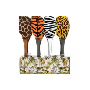 Лопатка силиконовая 27 х 6 см, Сафари, (Размер 27х6х1,5 см.)  MARMITON 17363