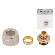 Евроконус (адаптер) 16(2.2)х3/4 для трубы многослойной HEAVY  AV Engineering AVE5301622