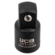 Адаптер-переходник ударный 1/4"(F) х 3/8"(M)  JCB JCB-80923MPB