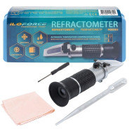 Рефрактометр 3в1(антифриз, электролит, омывающая жидкость), в пластиковом футляре  ...ILOforce IF-9G0303