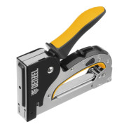 Степлер мебельный, стальной корпус, быстрая загрузка, регул. силы удара, тип 53, 4-14 мм  ...DENZEL 40211